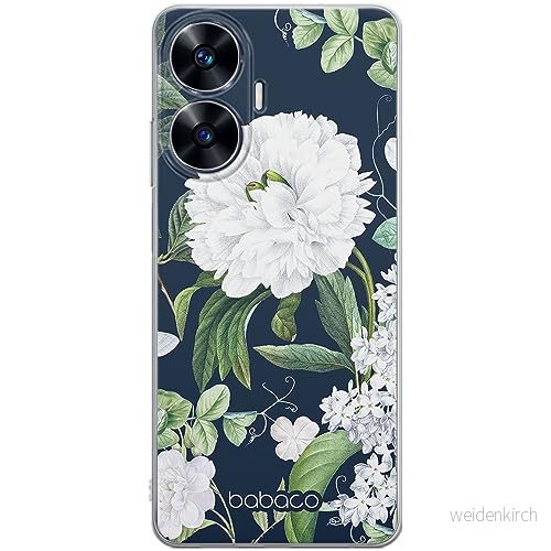 ERT GROUP mobiltelefonfodral för Realme C55 originalt och officiellt licensierat Babaco mönster Flowers 031 optimalt anpassad till formen på mobiltelefonen, fodral tillverkad av TPU plast 5905511867843