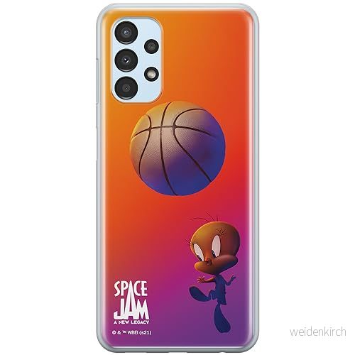ERT GROUP mobiltelefonfodral för Samsung A13 4G originalt och officiellt licensierat Looney Tunes mönster Space Jam 014 anpassad till formen på mobiltelefonen, fodral tillverkad av TPU plast 5905511046187