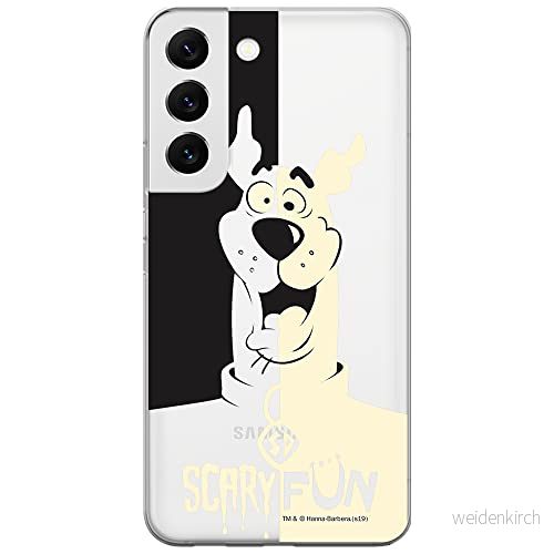 ERT GROUP mobiltelefonfodral för Samsung S22 originalt och officiellt licensierat Scooby Doo mönster 008 optimalt anpassad till formen på mobiltelefonen, gedeeltelijk transparant 5904805312168