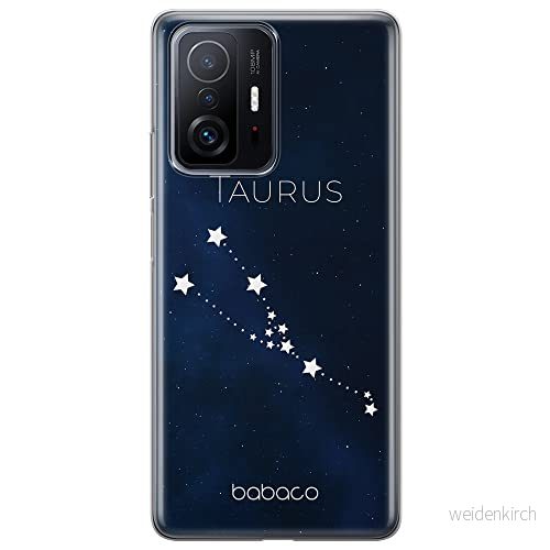 ERT GROUP mobiltelefonfodral för Xiaomi 11T 5G / PRO originalt och officiellt licensierat Babaco mönster Zodiac Constellation 002, fodral tillverkad av TPU plast 5904805557125