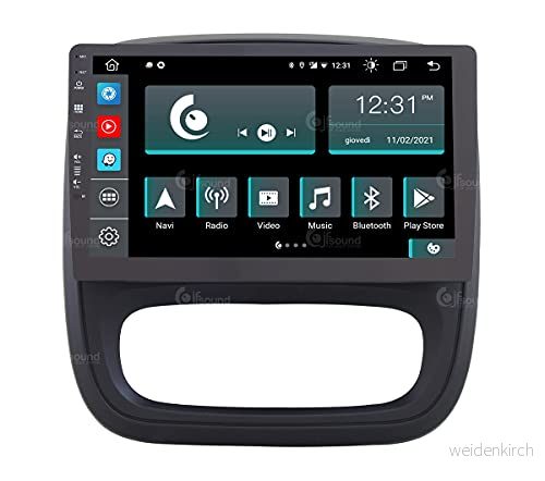 Costum Fit Bilradio för Fiat Talento Android GPS Bluetooth WiFi USB Full HD Touchscreen Display 10" Easyconnect Processor 8core Röstkontroller 8059307172035