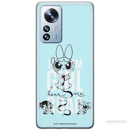 ERT GROUP mobiltelefonfodral för Xiaomi 12 PRO originalt och officiellt licensierat The Powerpuff Girls mönster 040, fodral tillverkad av TPU plast 5905511983956