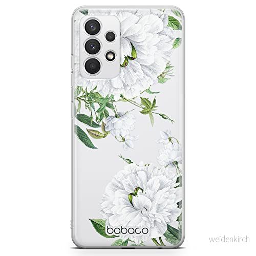 ERT GROUP mobiltelefonfodral för Samsung A32 4G LTE originalt och officiellt licensierat Babaco mönster Flowers 047 optimalt anpassad till formen på mobiltelefonen, gedeeltelijk transparant 5905131333797