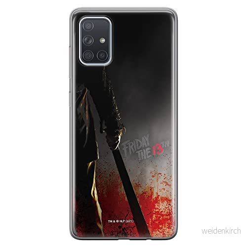 ERT GROUP mobiltelefonfodral för Samsung A71 5G originalt och officiellt licensierat Horror mönster Friday the 13th 012 optimalt anpassad till formen på mobiltelefonen, fodral tillverkad av TPU plast 5905511107000