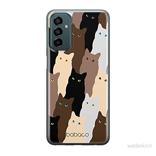 ERT GROUP mobiltelefonfodral för Samsung M13 4G/M23 5G/F23 originalt och officiellt licensierat Babaco mönster Cats 001 optimalt anpassad till formen på mobiltelefonen, fodral tillverkad av TPU plast 5905511371043