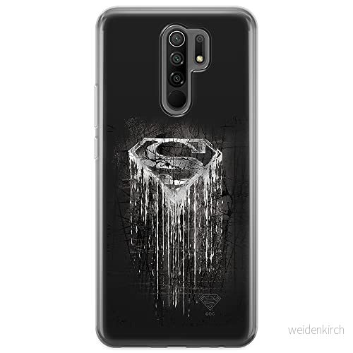 ERT GROUP mobiltelefonfodral för Xiaomi REDMI 9 originalt och officiellt licensierat DC mönster Superman 003 optimalt anpassad till formen på mobiltelefonen, fodral tillverkad av TPU plast 5903040289976
