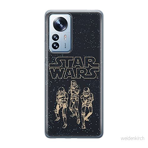 ERT GROUP mobiltelefonfodral för Xiaomi 12 / 12X originalt och officiellt licensierat Star Wars mönster 005 optimalt anpassad till formen på mobiltelefonen, fodral tillverkad av TPU plast 5905511484743