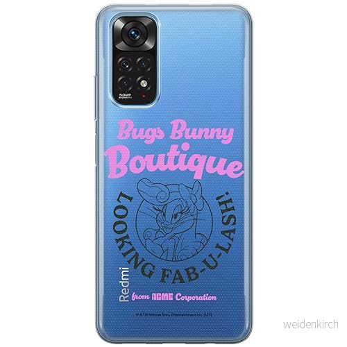 ERT GROUP mobiltelefonfodral för Xiaomi REDMI NOTE 11T/ 11S 5G/ POCO M4 PRO 5G originalt och officiellt licensierat Looney Tunes mönster Lola 011, gedeeltelijk transparant 5905795075538