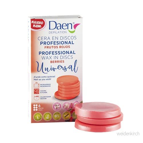 Daen Berries Hot Wax skivor, 6 stycken 8412685121000