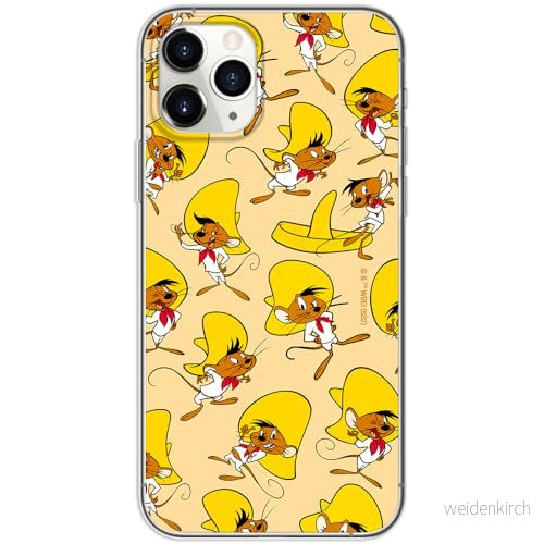 ERT GROUP mobiltelefonfodral för Iphone 11 PRO originalt och officiellt licensierat Looney Tunes mönster Speedy Gonzales 001 anpassad till formen på mobiltelefonen, fodral tillverkad av TPU plast 5905511643188