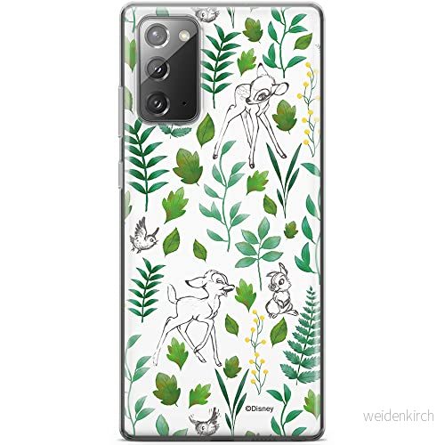 ERT GROUP mobiltelefonfodral för Samsung GALAXY NOTE 20 originalt och officiellt licensierat Disney mönster Bambi 008 optimalt anpassad till formen på mobiltelefonen, fodral tillverkad av TPU plast 5903040445587
