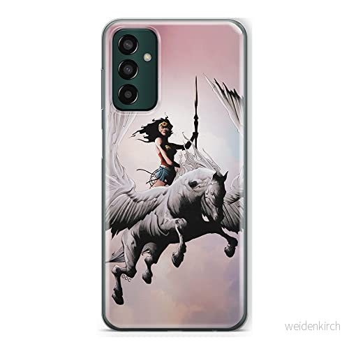 ERT GROUP mobiltelefonfodral för Samsung M13 4G originalt och officiellt licensierat DC mönster Wonder Woman 002 optimalt anpassad till formen på mobiltelefonen, fodral tillverkad av TPU plast 5905511322090