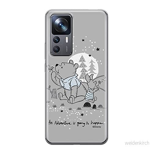 ERT GROUP mobiltelefonfodral för Xiaomi 12T/12T pro/K50 Ultra originalt och officiellt licensierat Disney mönster Winnie the Pooh & Friends 008, fodral tillverkad av TPU plast 5905511574499