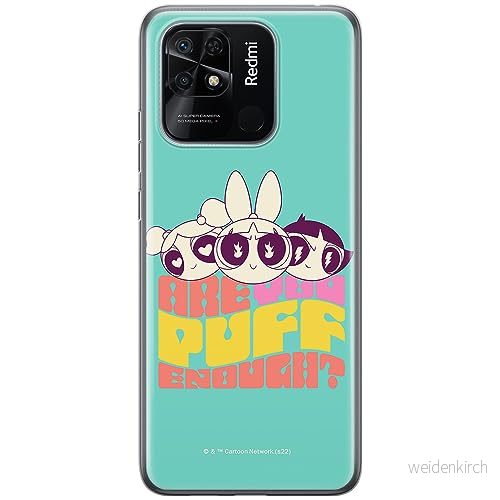 ERT GROUP mobiltelefonfodral för Xiaomi REDMI 10C originalt och officiellt licensierat The Powerpuff Girls mönster 043, fodral tillverkad av TPU plast 5905511987169