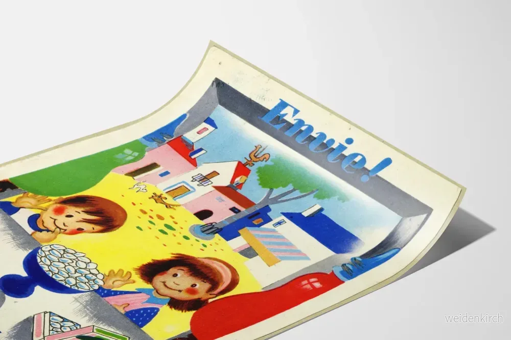 Vintage reklamposter för Ultracalcium chokladpraliner - Bild 3