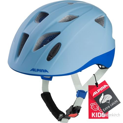 ALPINA Unisex ungdom XIMO L.E. Cykelhjälm, rökblå matt, 4751 4003692322111