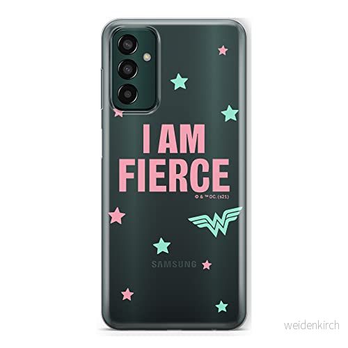ERT GROUP mobiltelefonfodral för Samsung M13 4G originalt och officiellt licensierat DC mönster Wonder Woman 026 optimalt anpassad till formen på mobiltelefonen, gedeeltelijk transparant 5905511334048