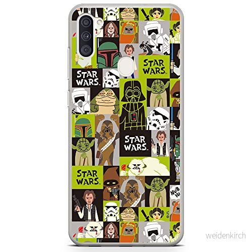 ERT GROUP mobiltelefonfodral för Samsung A03S originalt och officiellt licensierat Star Wars mönster 033 optimalt anpassad till formen på mobiltelefonen, fodral tillverkad av TPU plast 5903932995077