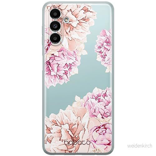 ERT GROUP mobiltelefonfodral för Samsung A13 5G/A04S originalt och officiellt licensierat Babaco mönster Flowers 001 optimalt anpassad till formen på mobiltelefonen, gedeeltelijk transparant 5904805568022