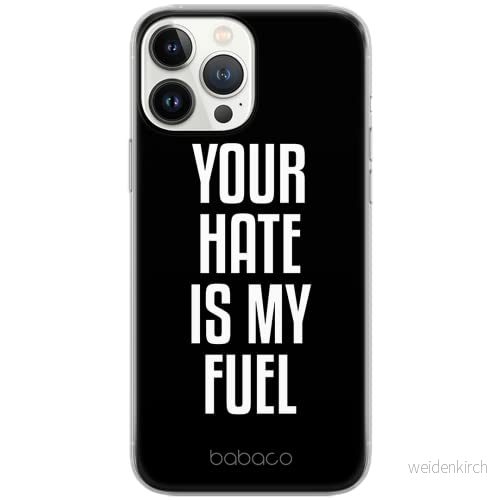 ERT GROUP mobiltelefonfodral för Apple Iphone 12/12 PRO originalt och officiellt licensierat Babaco mönster My fuel 002 Vit anpassad till formen på mobiltelefonen, fodral tillverkad av TPU plast 5903932905113