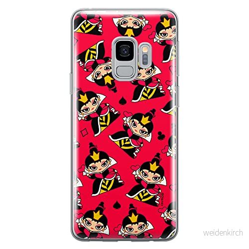 ERT GROUP mobiltelefonfodral för Samsung S9 originalt och officiellt licensierat Disney mönster Queen of Hearts 002 optimalt anpassad till formen på mobiltelefonen, fodral tillverkad av TPU plast 5905131428752