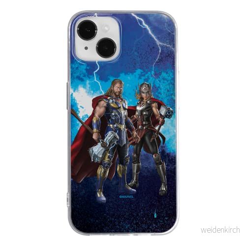 ERT GROUP mobiltelefonfodral för Apple Iphone 14 originalt och officiellt licensierat Marvel mönster Thor 009 optimalt anpassad till formen på mobiltelefonen, fodral tillverkad av TPU plast 5905131882028