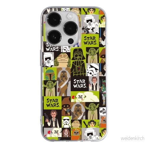 ERT GROUP mobiltelefonfodral för Apple Iphone 14 PRO MAX originalt och officiellt licensierat Star Wars mönster 033 anpassad till formen på mobiltelefonen, fodral tillverkad av TPU plast 5905131935106