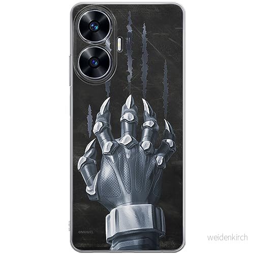 ERT GROUP mobiltelefonfodral för Realme C55 originalt och officiellt licensierat Marvel mönster Black Panther 014 optimalt anpassad till formen på mobiltelefonen, fodral tillverkad av TPU plast 5905511858667