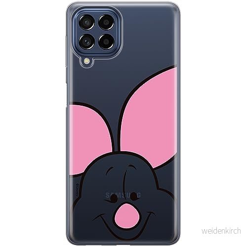 ERT GROUP mobiltelefonfodral för Samsung M53 5G originalt och officiellt licensierat Disney mönster Winnie the Pooh & Friends 044 anpassad till formen på mobiltelefonen, gedeeltelijk transparant 5905795042493