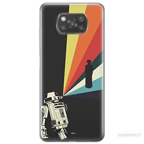 ERT GROUP mobiltelefonfodral för Xiaomi POCOPHONE X3 originalt och officiellt licensierat Star Wars mönster R2D2 003 optimalt anpassad till formen på mobiltelefonen, fodral tillverkad av TPU plast 5903537128818
