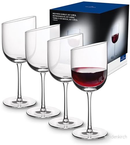Villeroy & Boch Red Wine Glass NewMoon 405 ml 4 Pieces 4003686390676