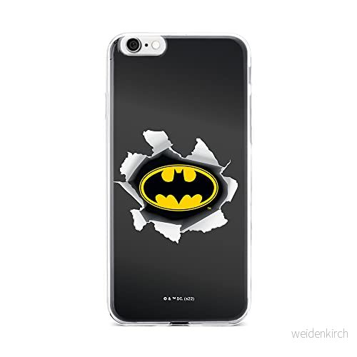 ERT GROUP mobiltelefonfodral för Iphone 6/6S originalt och officiellt licensierat DC mönster Batman 059 optimalt anpassad till formen på mobiltelefonen, fodral tillverkad av TPU plast 5905131534637