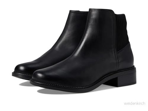 Clarks Dam Maye Palm Chelsea stövlar, Svart läder, 35,5 EU, 35.5 EU 5063090261541