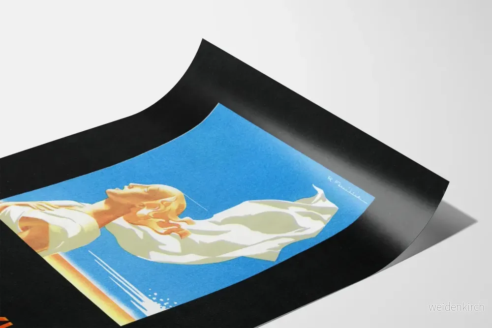Vintageposter Pressyl souffle för astmatiker - Bild 3