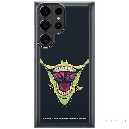 ERT GROUP mobiltelefonfodral för Samsung S23 ULTRA originalt och officiellt licensierat DC mönster Joker 031 optimalt anpassad till formen på mobiltelefonen, fodral tillverkad av TPU plast 5905795055530