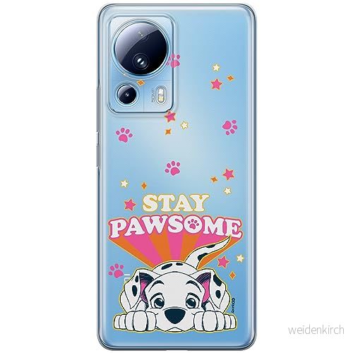 ERT GROUP mobiltelefonfodral för Xiaomi 13 LITE/CIVI 2 originalt och officiellt licensierat Disney mönster Dalmatian 007 optimalt anpassad till formen på mobiltelefonen, gedeeltelijk transparant 5905511930752