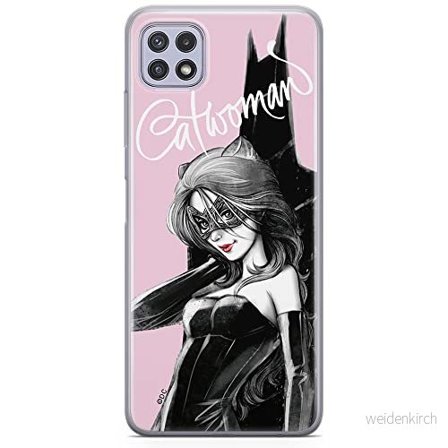 ERT GROUP mobiltelefonfodral för Samsung A22 5G originalt och officiellt licensierat DC mönster Catwoman 001 optimalt anpassad till formen på mobiltelefonen, fodral tillverkad av TPU plast 5903932828351