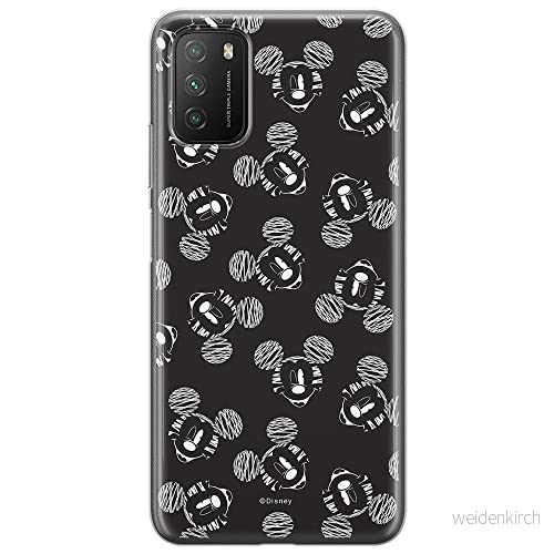 ERT GROUP mobiltelefonfodral för Xiaomi REDMI 9T originalt och officiellt licensierat Disney mönster Mickey 012 optimalt anpassad till formen på mobiltelefonen, fodral tillverkad av TPU plast 5904805595189