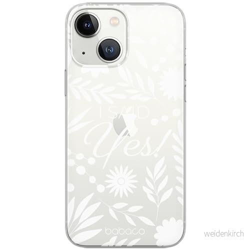 ERT GROUP mobiltelefonfodral för Iphone 13 originalt och officiellt licensierat Babaco mönster I said Yes! 002 optimalt anpassad till formen på mobiltelefonen, gedeeltelijk transparant 5904805774058