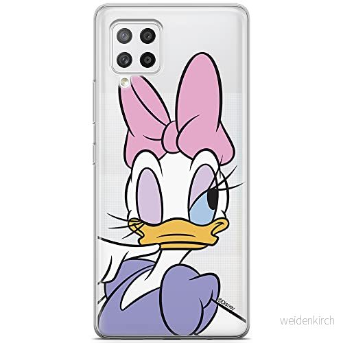 ERT GROUP mobiltelefonfodral för Samsung A42 5G originalt och officiellt licensierat Disney mönster Daisy 003 optimalt anpassad till formen på mobiltelefonen, gedeeltelijk transparant 5903040241875