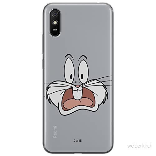 ERT GROUP mobiltelefonfodral för Xiaomi REDMI 9A originalt och officiellt licensierat Looney Tunes mönster Bugs 009 optimalt anpassad till formen på mobiltelefonen, fodral tillverkad av TPU plast 5903040367216