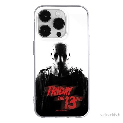 ERT GROUP mobiltelefonfodral för Iphone 14 PRO MAX originalt och officiellt licensierat Horror mönster Friday The 13th 014 anpassad till formen på mobiltelefonen, fodral tillverkad av TPU plast 5905511114121