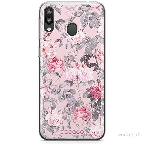 ERT GROUP mobiltelefonfodral för Samsung M20 originalt och officiellt licensierat Babaco mönster Flowers 054 optimalt anpassad till formen på mobiltelefonen, fodral tillverkad av TPU plast 5905131351814
