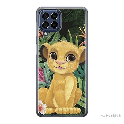 ERT GROUP mobiltelefonfodral för Samsung M33 5G originalt och officiellt licensierat Disney mönster Simba & Friends 004 optimalt anpassad till formen på mobiltelefonen, fodral tillverkad av TPU plast 5905511343224