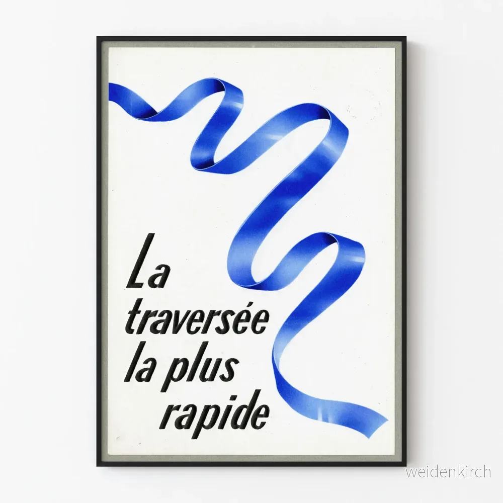 Poster Den snabbaste korsningen – Minimalistisk väggdekoration Poster Den snabbaste korsningen – Minimalistisk väggdekoration