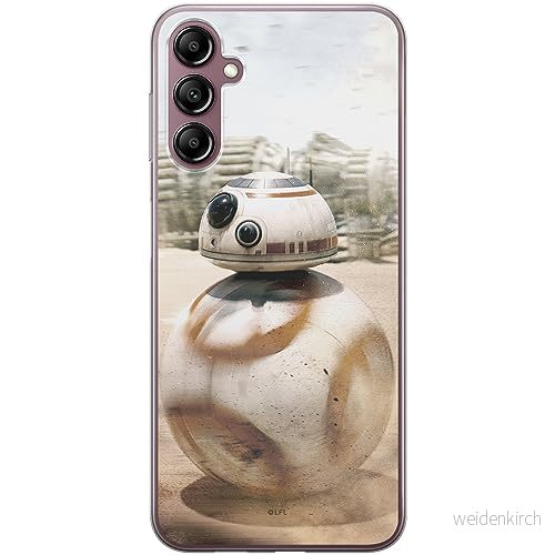 ERT GROUP mobiltelefonfodral för Samsung A14 4G/5G originalt och officiellt licensierat Star Wars mönster BB 8 001 optimalt anpassad till formen på mobiltelefonen, fodral tillverkad av TPU plast 5905511821883