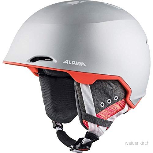 ALPINA Unisex Vuxna, MAROI Skidhjälm, silver flamingo matt, 53 57 cm 4003692281593