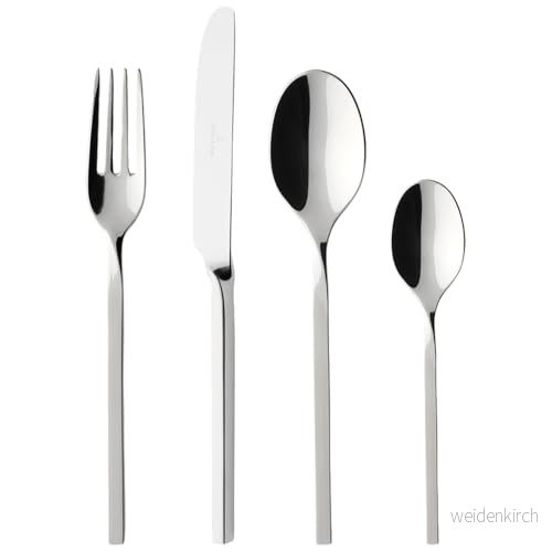 Villeroy och Boch NewWave bestick (24 delar) för upp till 6 personer, glans, rostfritt stål 4003683246952
