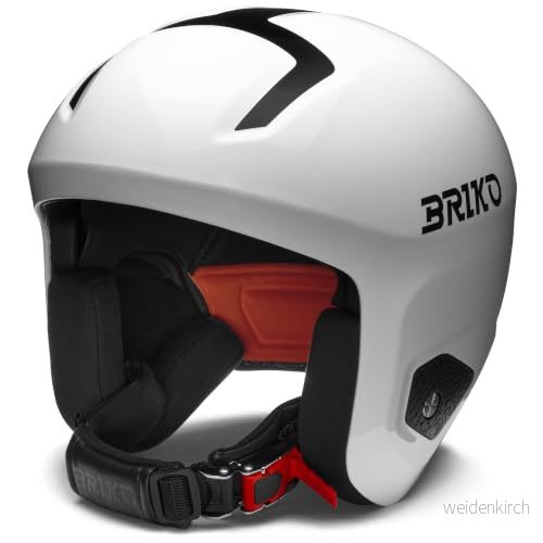 Briko, HELMET Unisex vuxen, SHINY WHITE BLACK, S 8059075288143