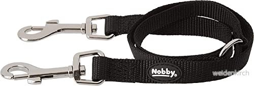 Nobby Koppling "Classic", svart, S: 2 x 30 cm; B: 10 mm 4033766022906